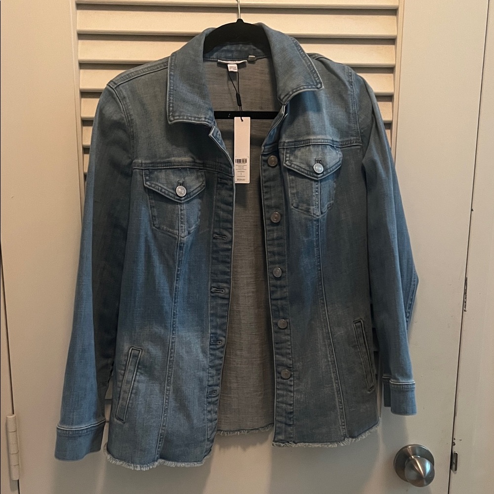 Chico's Light Blue Denim Jacket